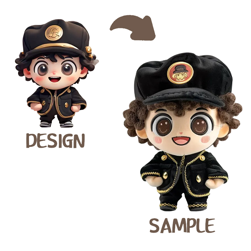 Bonecas de pelúcia personalizadas