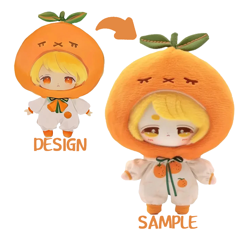 Bonecas de pelúcia personalizadas