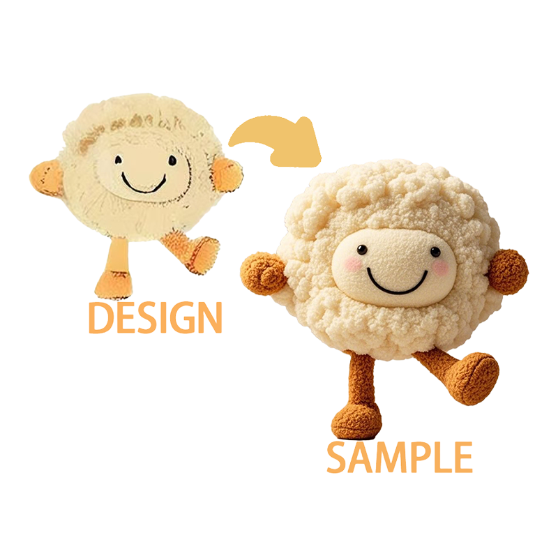 Chaveiros de pelúcia personalizados