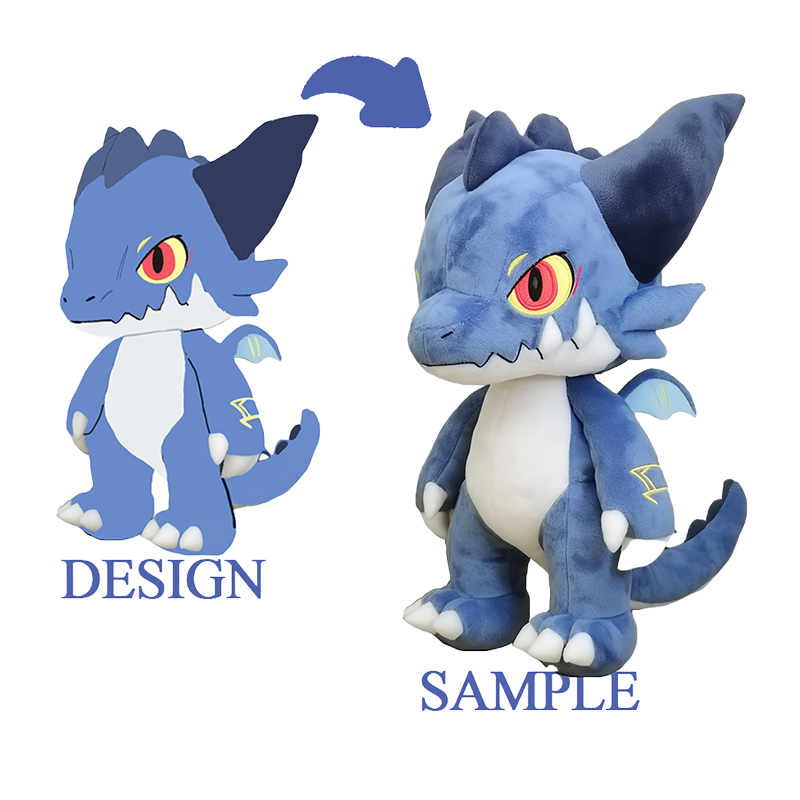 Brinquedos de pelúcia personalizados